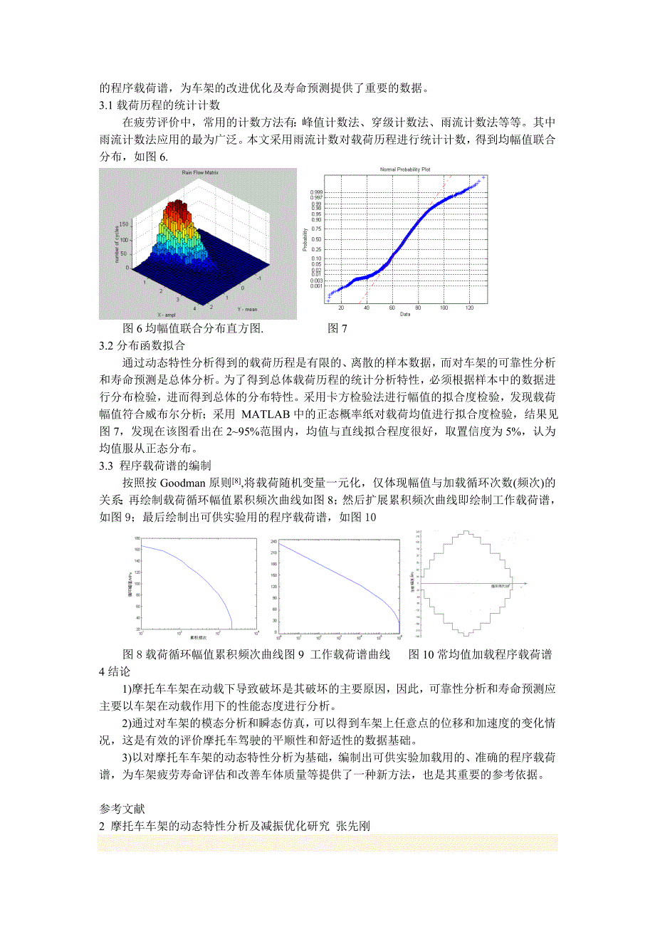 基于动态特性分析的摩托车车架载荷谱编制 (自动保存的)_第4页