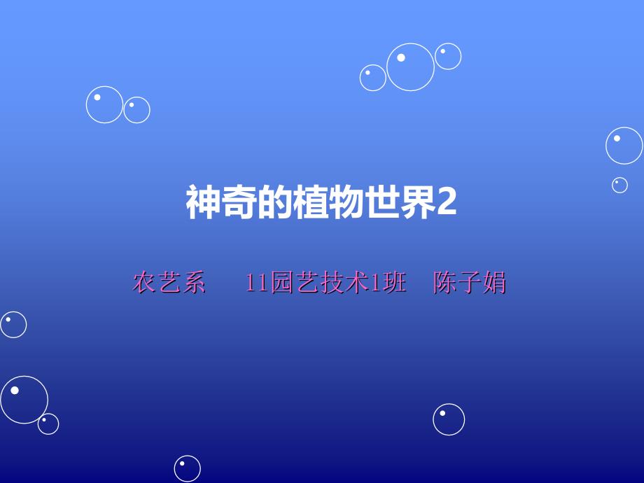 神奇的植物世界四月_第1页