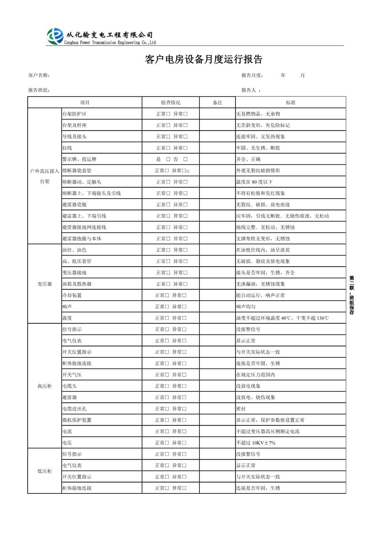 客户电房设备月度运行报告_第3页