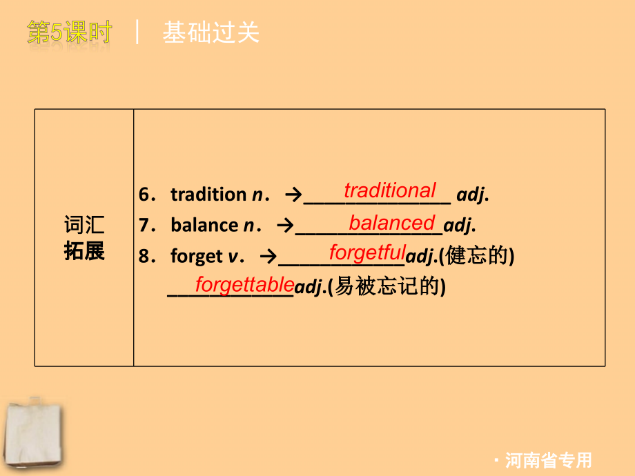 八年级中考英语一轮复习_第4页