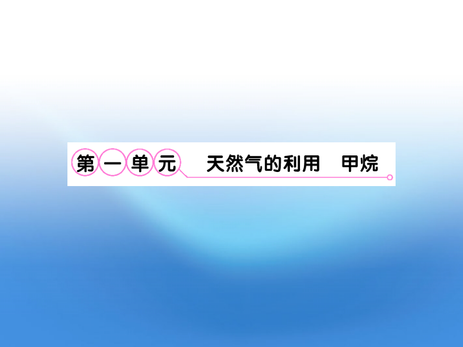 2012高考化学 9.1天然气的利用 甲烷备考课件 苏教版_第2页