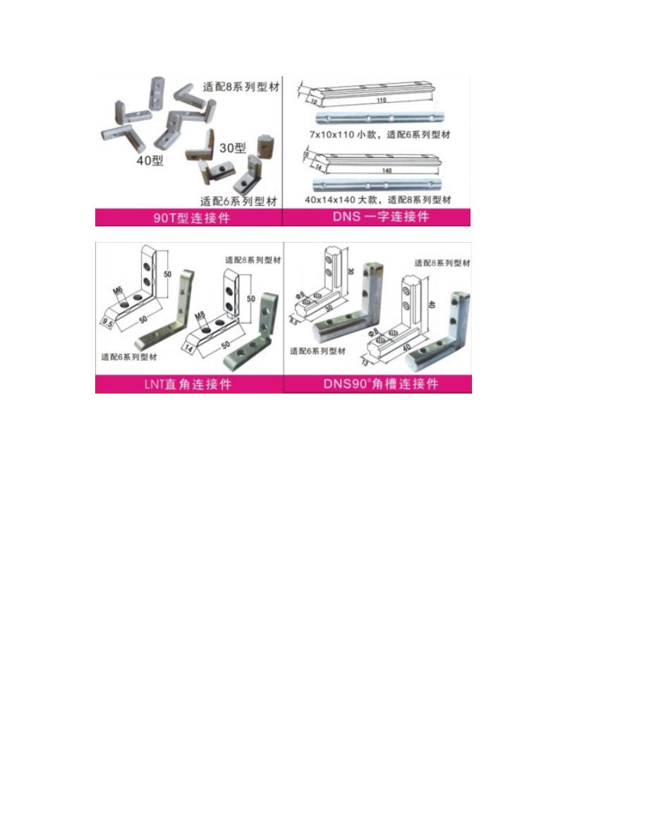 工业铝型材连接件_第3页