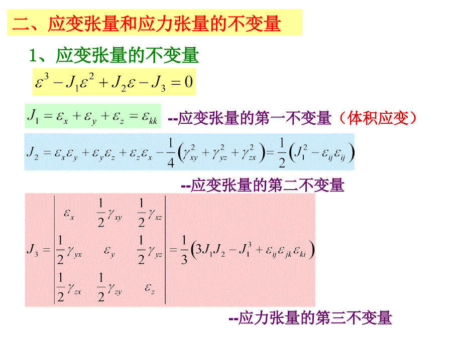 第十章 应变分析、应力分析和屈服条件_第3页