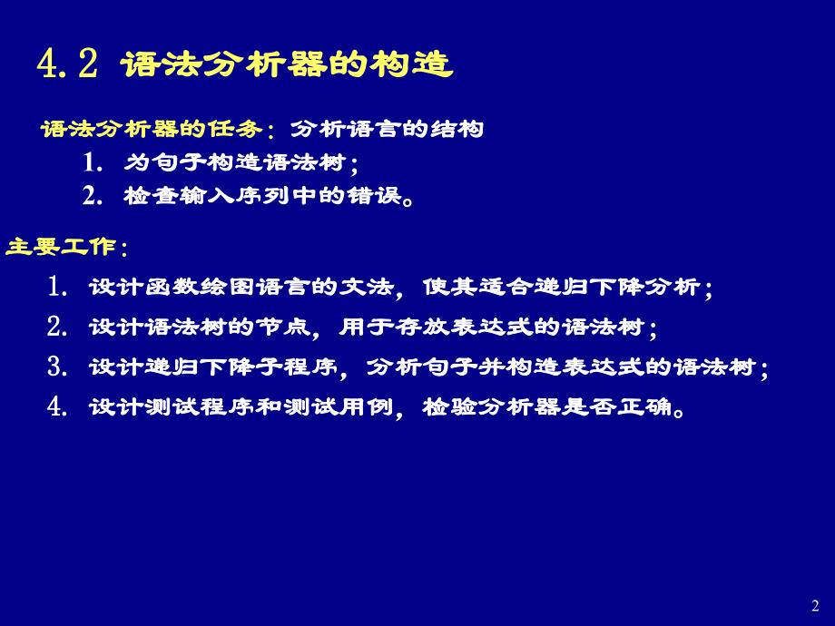 实验二语法分析器_第2页