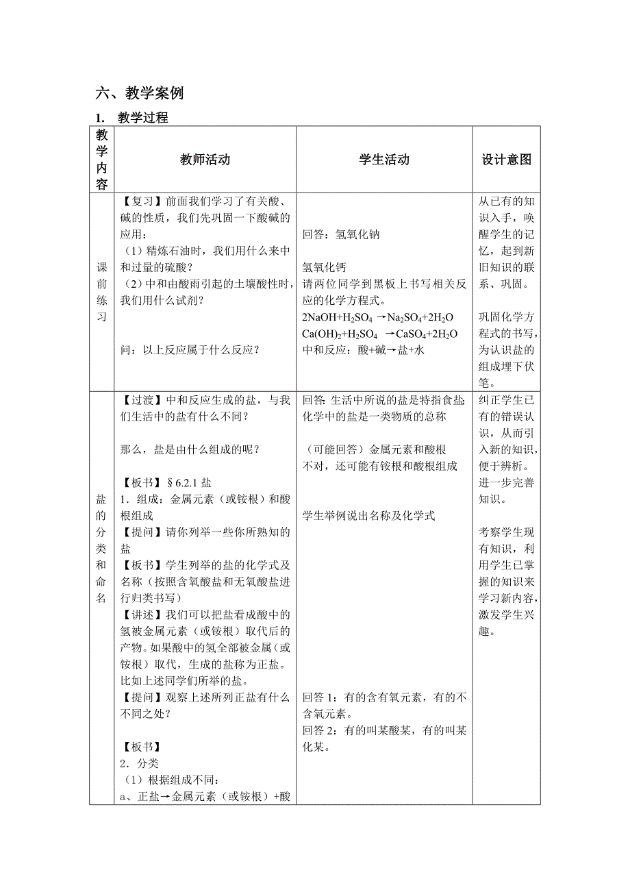 6.2盐和化肥第1课时盐的组成和分类焰色反应_第3页