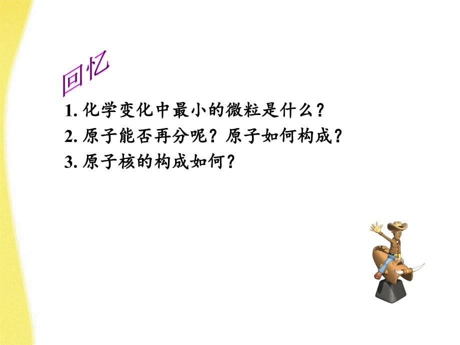 2011年10月海南省中学高中化学课堂教学评比 《原子结构》课件1_第5页