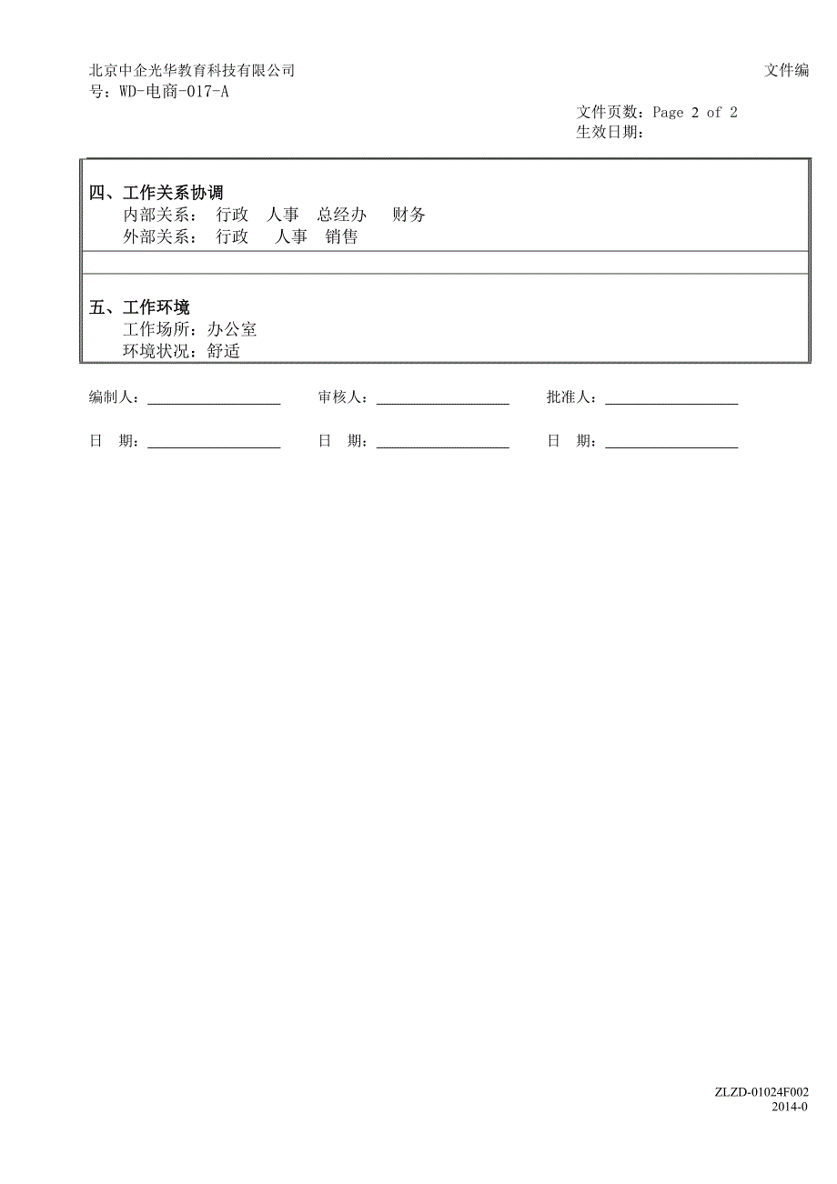 吉姆巴巴速卖通操作岗位说明书_第2页