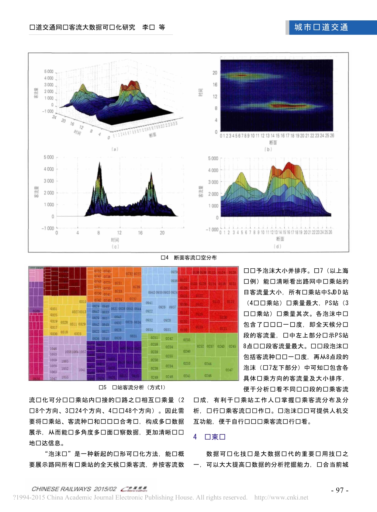 轨道交通网络客流大数据可视化研究_李伟_图文_第4页