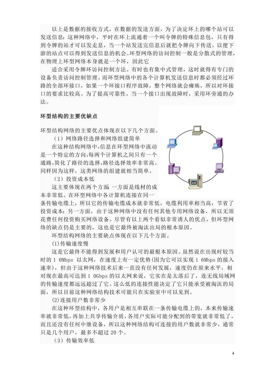 环型网络拓扑结构简介_第4页