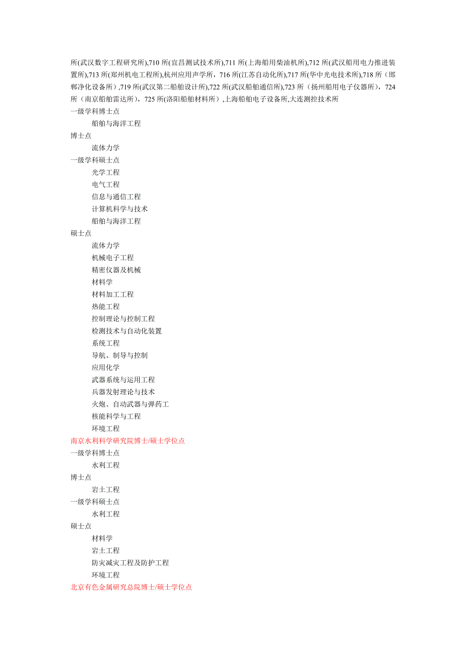 理工农医科研院所博士硕士学位点_第4页