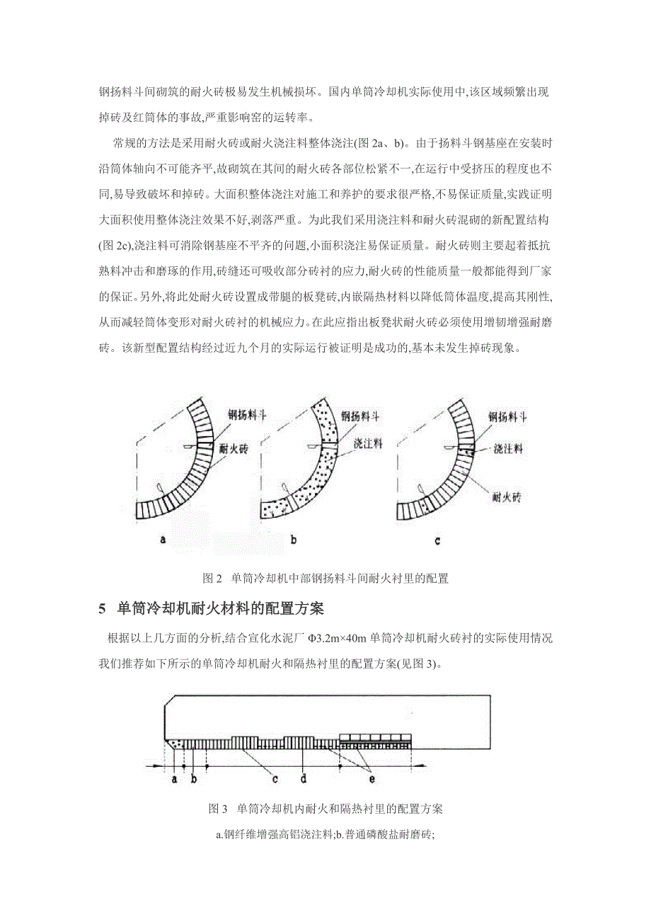 700td预分解窑单筒冷却机耐火内衬的新配置_第4页