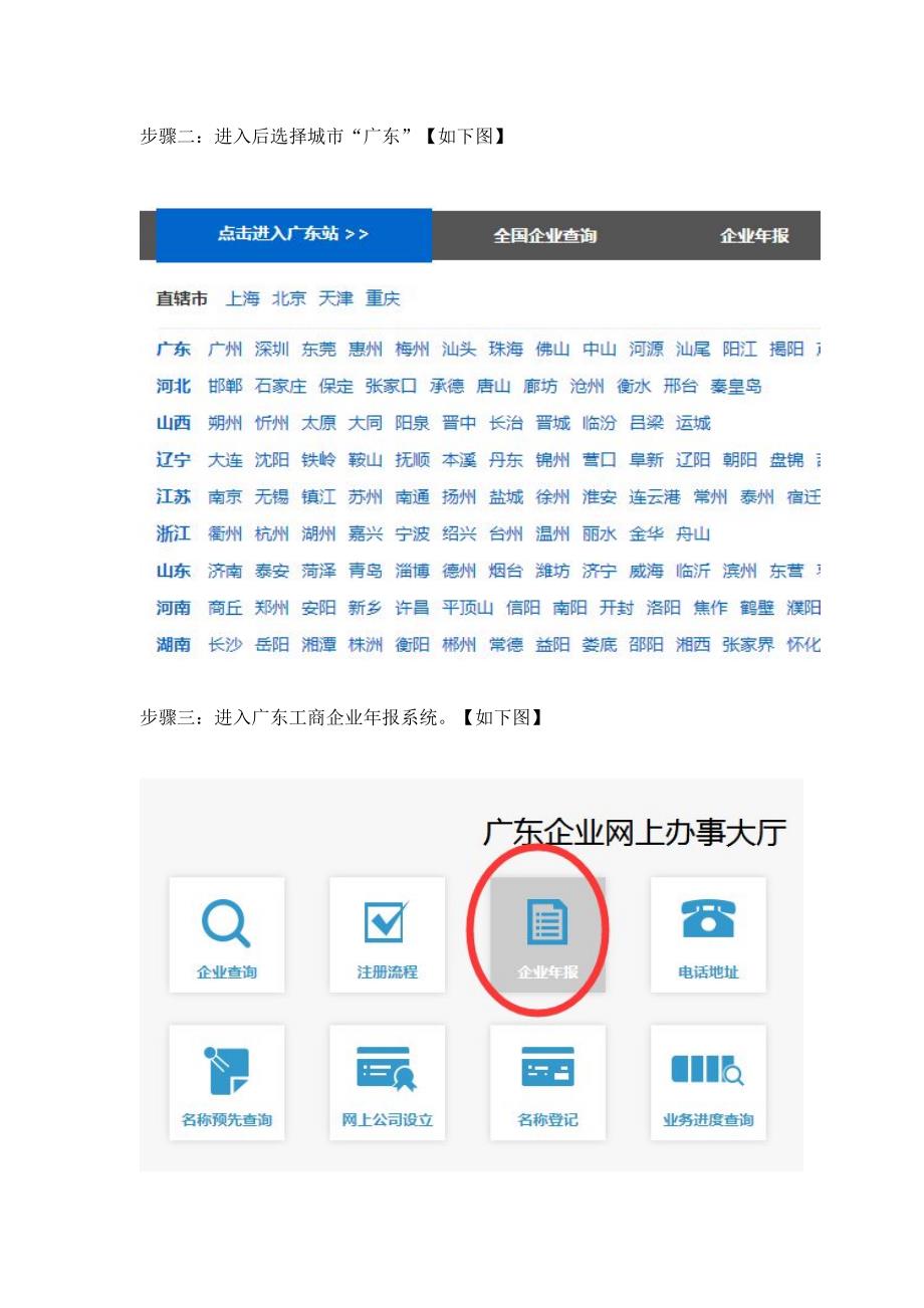 广东红盾网工商年检网上申报系统操作流程_第2页