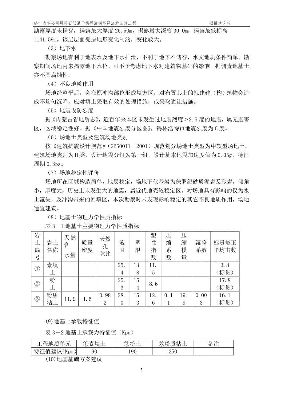 鼎华公司年处理100万吨煤矸石项目建议书_第5页