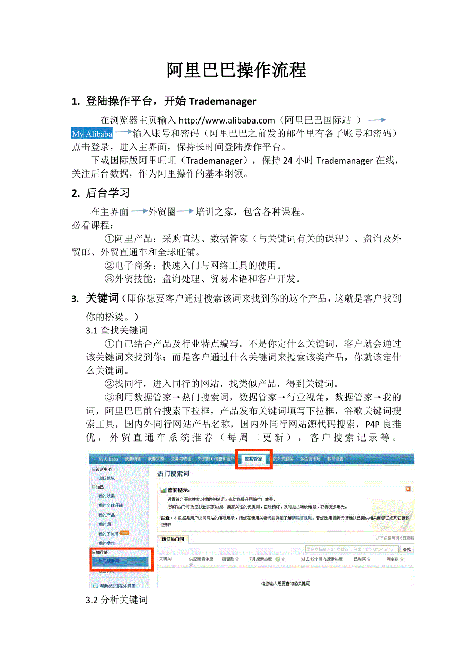 阿里巴巴国际站操作流程_第1页