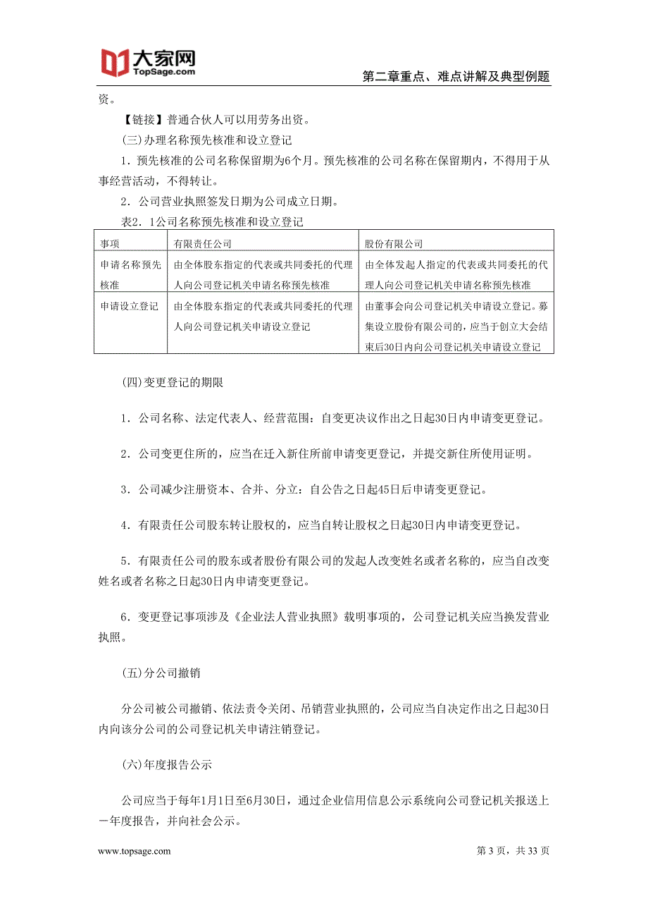 2014年中级会计师《经济法》第二章重点、难点讲解及典型例题_第3页