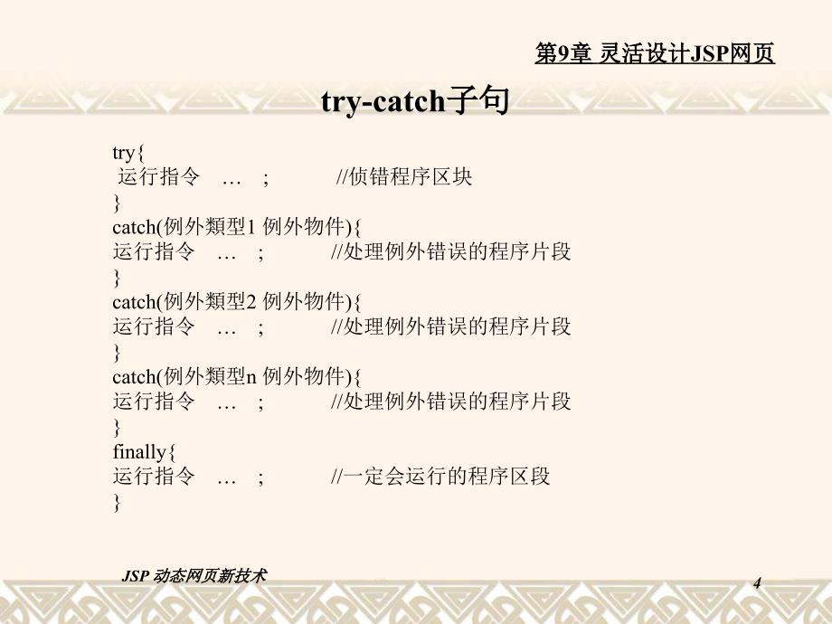 jsp动态网站开发与实例(第3版)课件09_第4页
