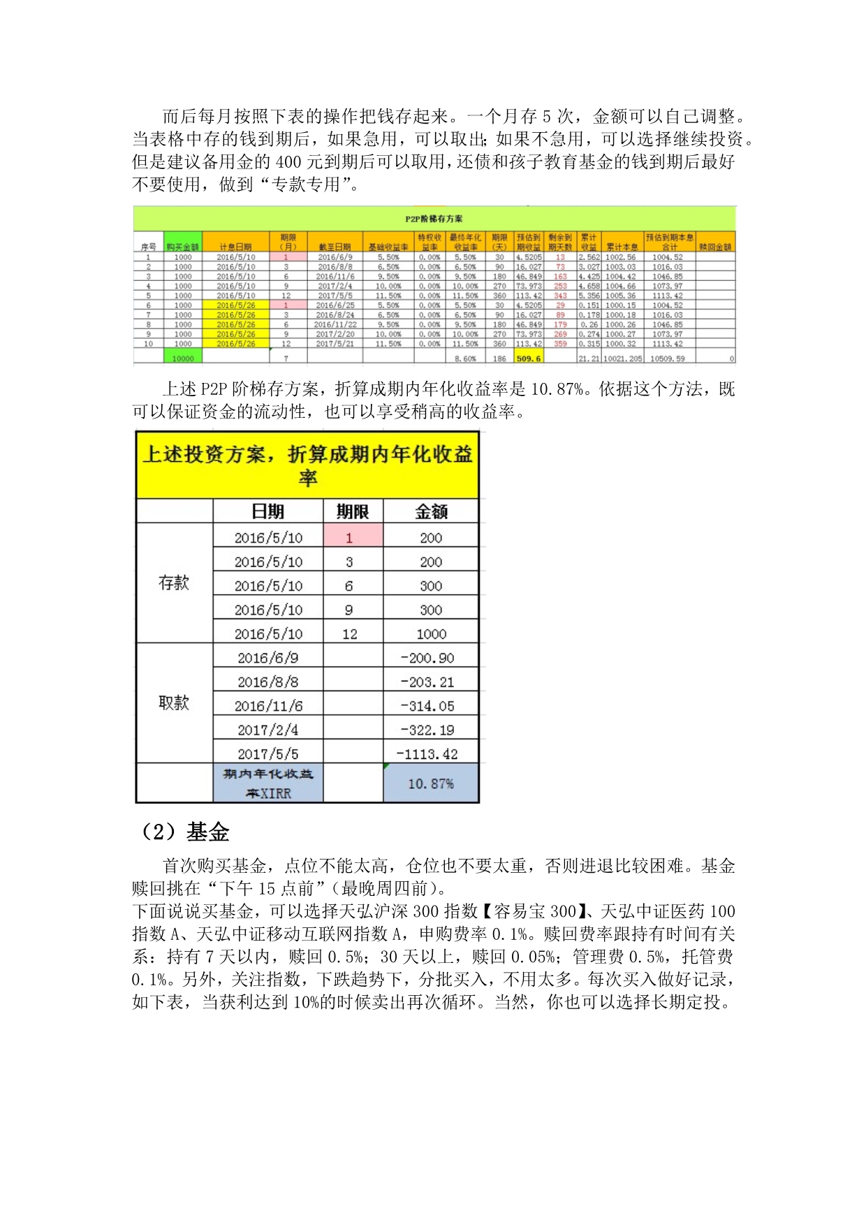 一线员工理财计划蛙蛙在线提供_第2页