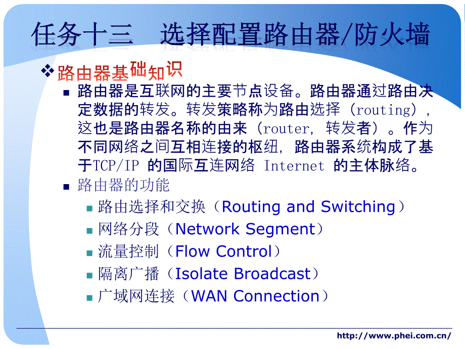 任务十三选择配置路由器防火墙_第3页