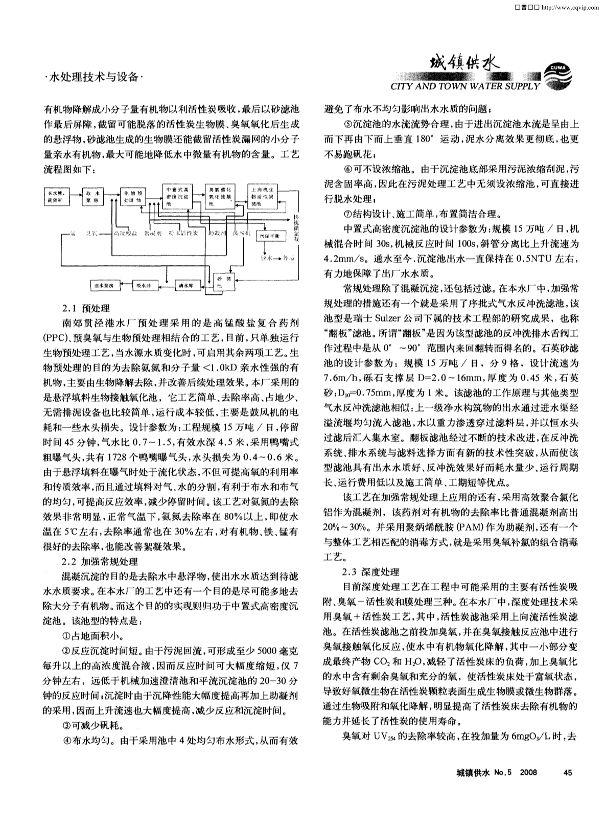 浅析嘉兴市贯泾港水厂工艺及运行_第2页