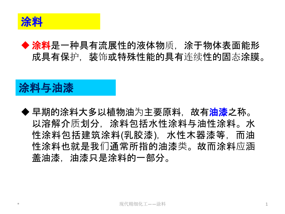 涂料相关知识_第1页