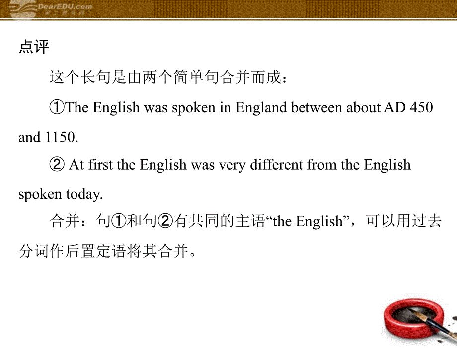 【优化课堂】2012高中英语 Unit2 sectionⅳwriting课件 新人教版必修1_第3页