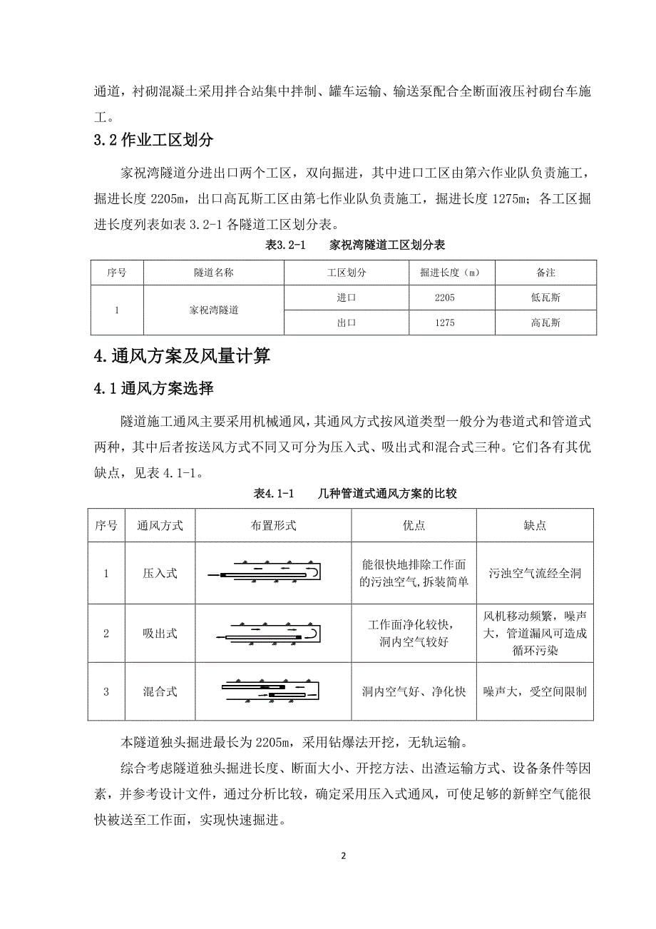 3家祝湾隧道通风方案(20141211打印)_第5页