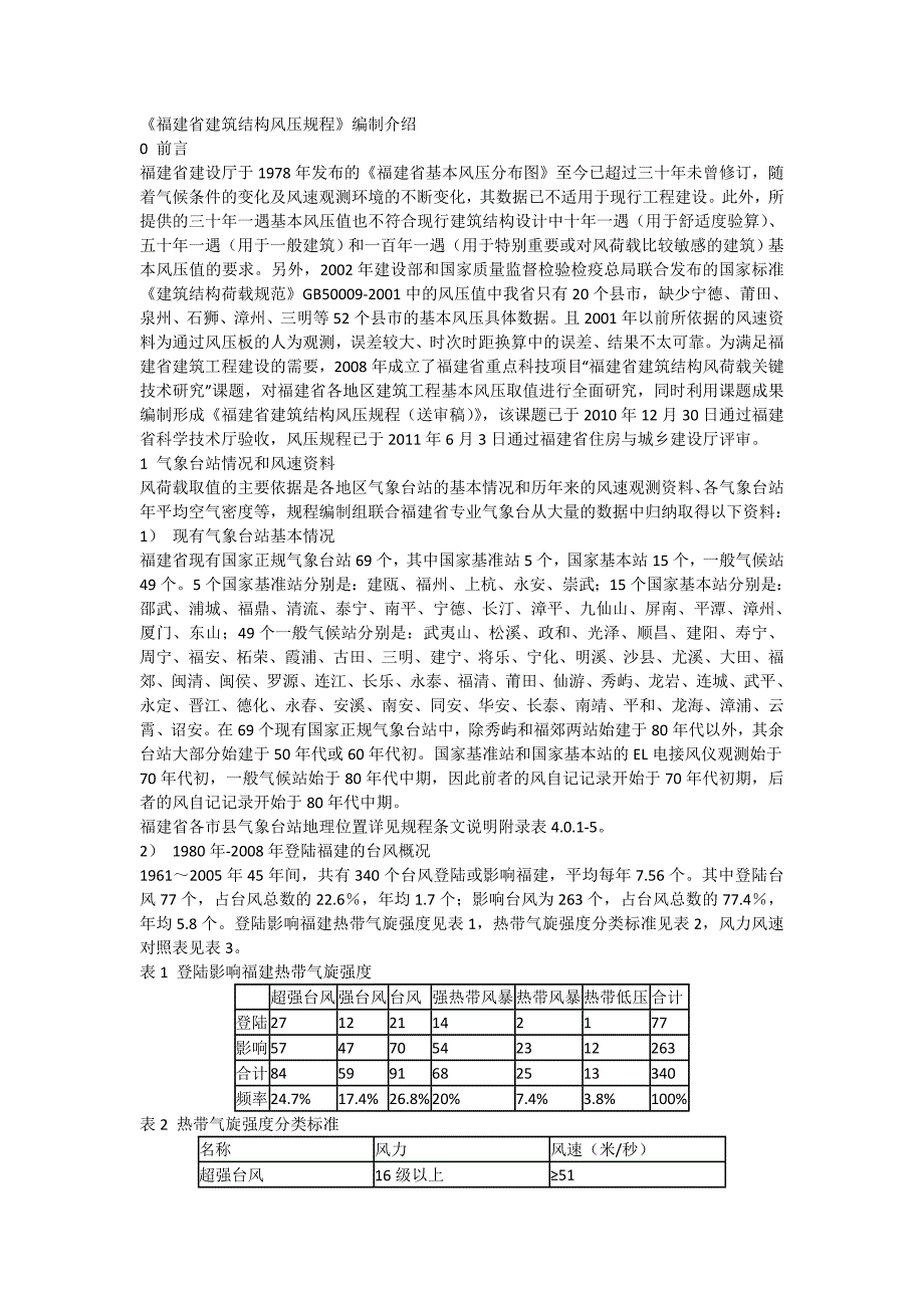 福建各地基本风压_第1页