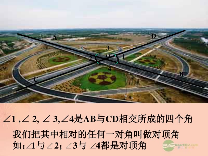 浙江省桐乡市第三中学2012-2013学年七年级数学上册 7.7 相交线课件 浙教版_第3页