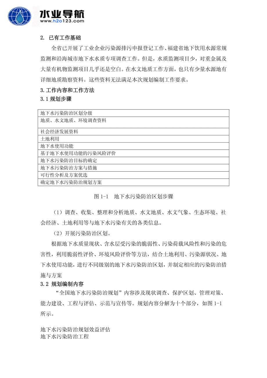 福建省地下水污染防治规划_第3页