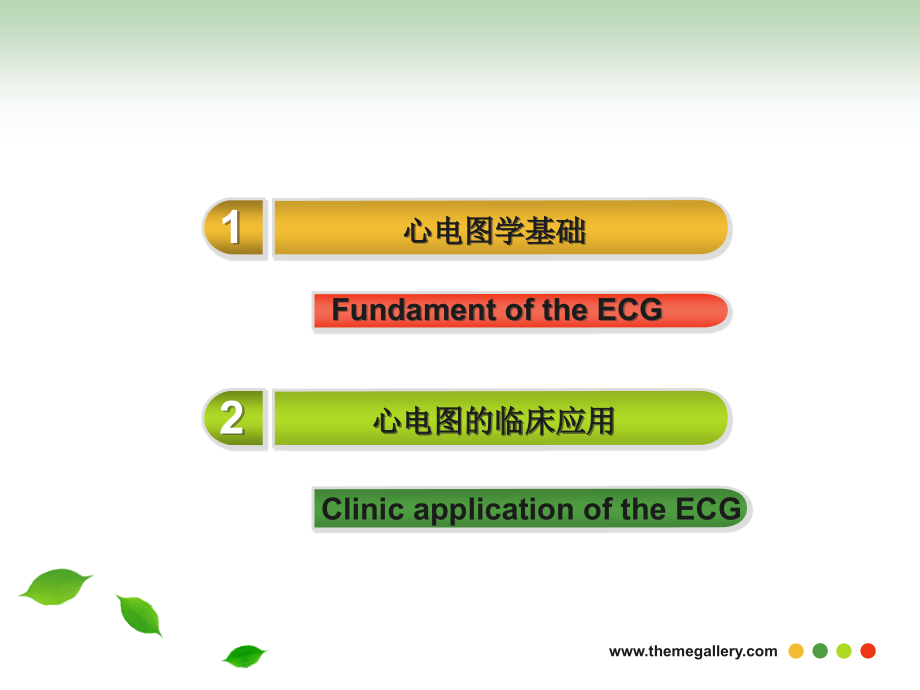 心电图学教程 医学课件_第2页