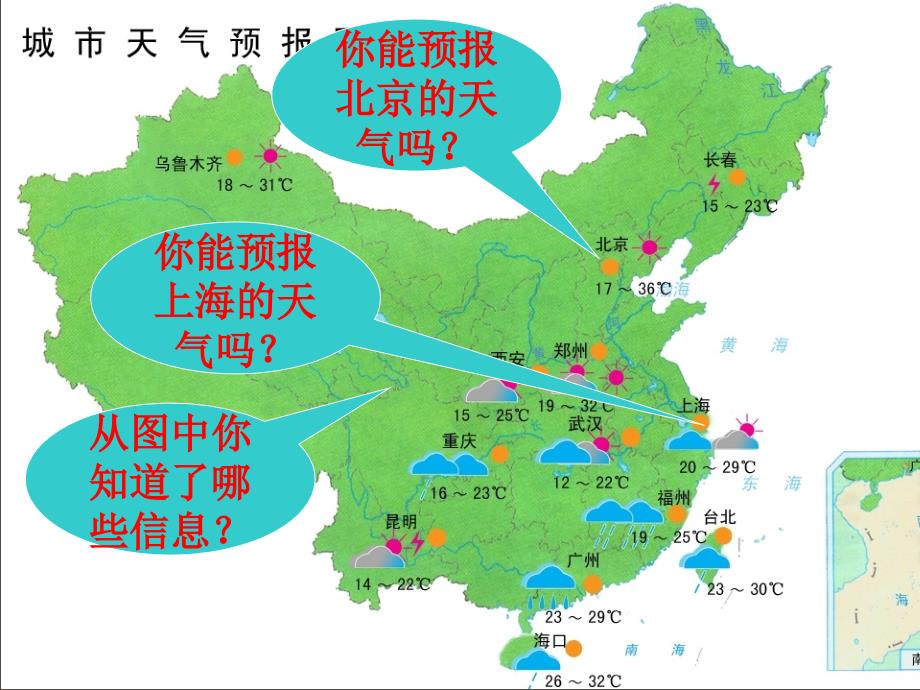 （青岛版五年制）三年级科学上册课件 今天的天气 1_第3页