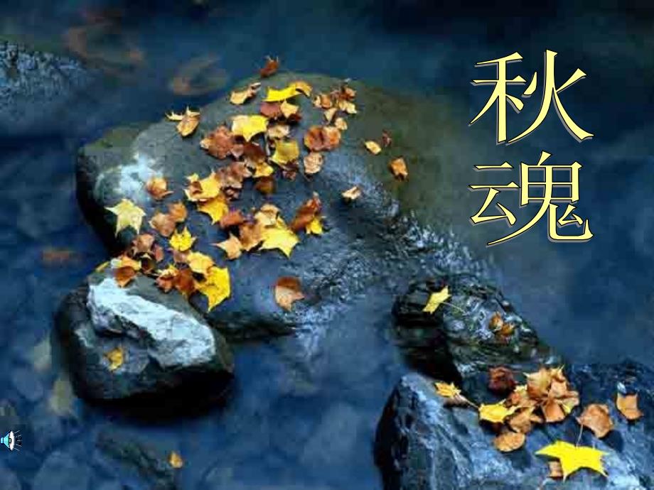 山东省临淄市外国语实验学校七年级语文课件：《秋魂》_第1页