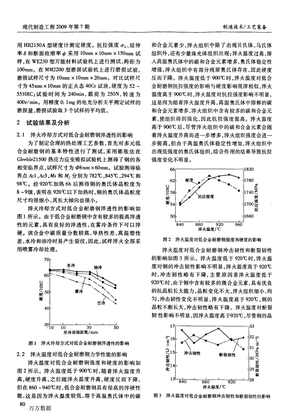 低合金耐磨钢热处理工艺探讨_第2页