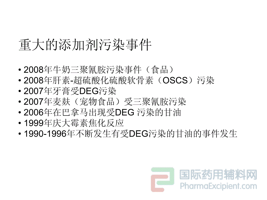 FDA 官员对医药辅料成分控制透析_第4页