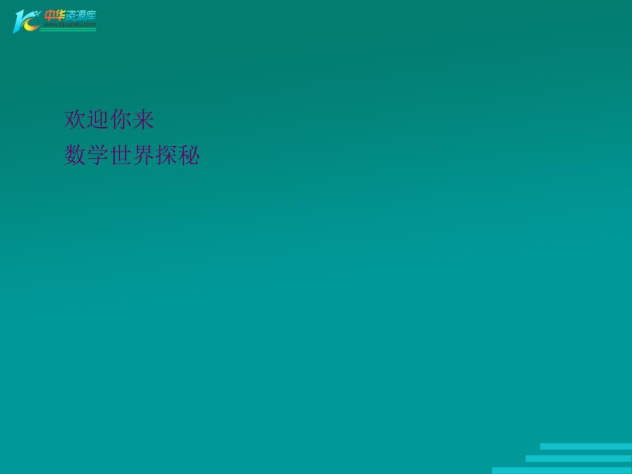 福建省永春第二中学数学七年级上《与数学交朋友》课件（华东师大版）_第2页