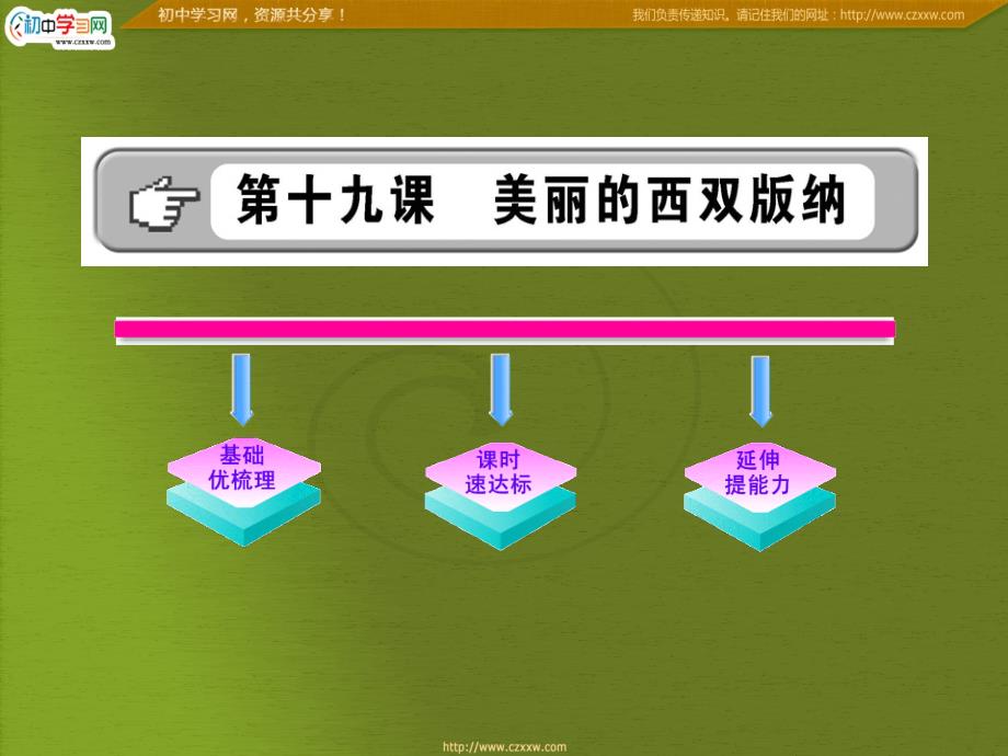 4.19《美丽的西双版纳》（国标江苏版八年级上）_第1页