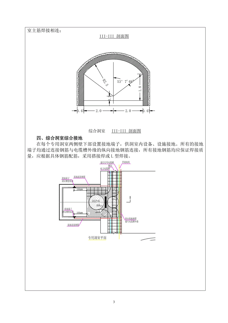 隧道综合洞室施工技术交底书_第3页