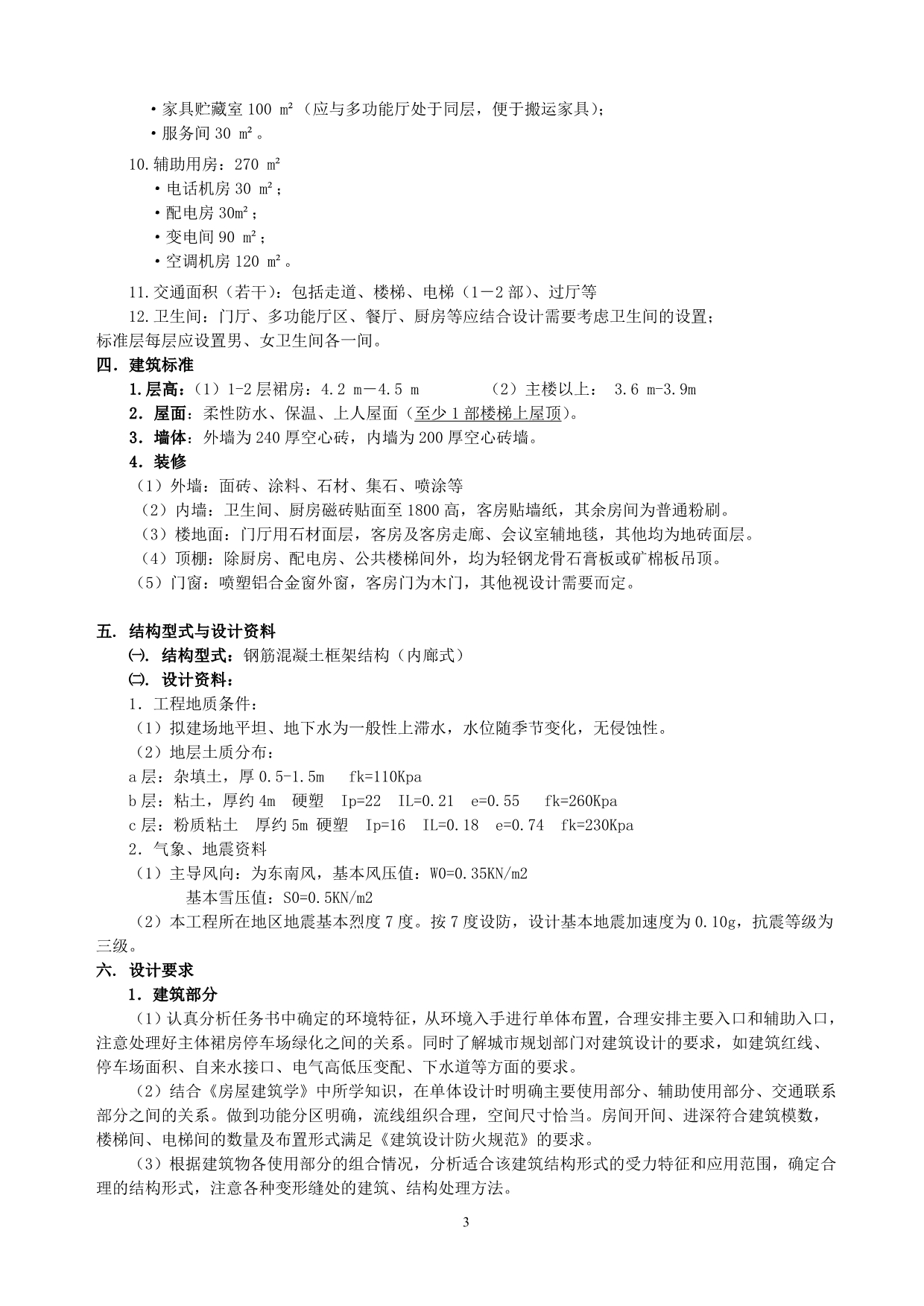 2、合肥经济开发区商务会议中心--建筑及结构设计 (3)_第3页