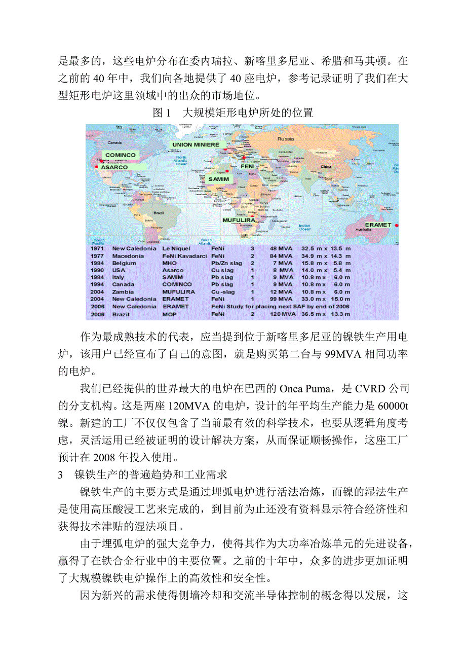 当代大容量镍铁冶炼工厂的设计_第2页