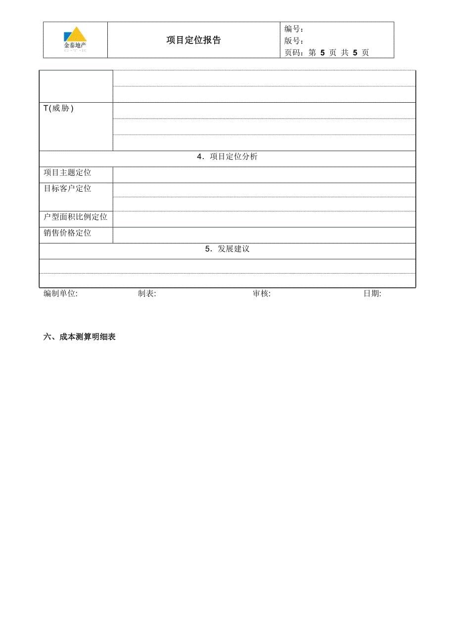 3-■模板.项目定位报告_第5页