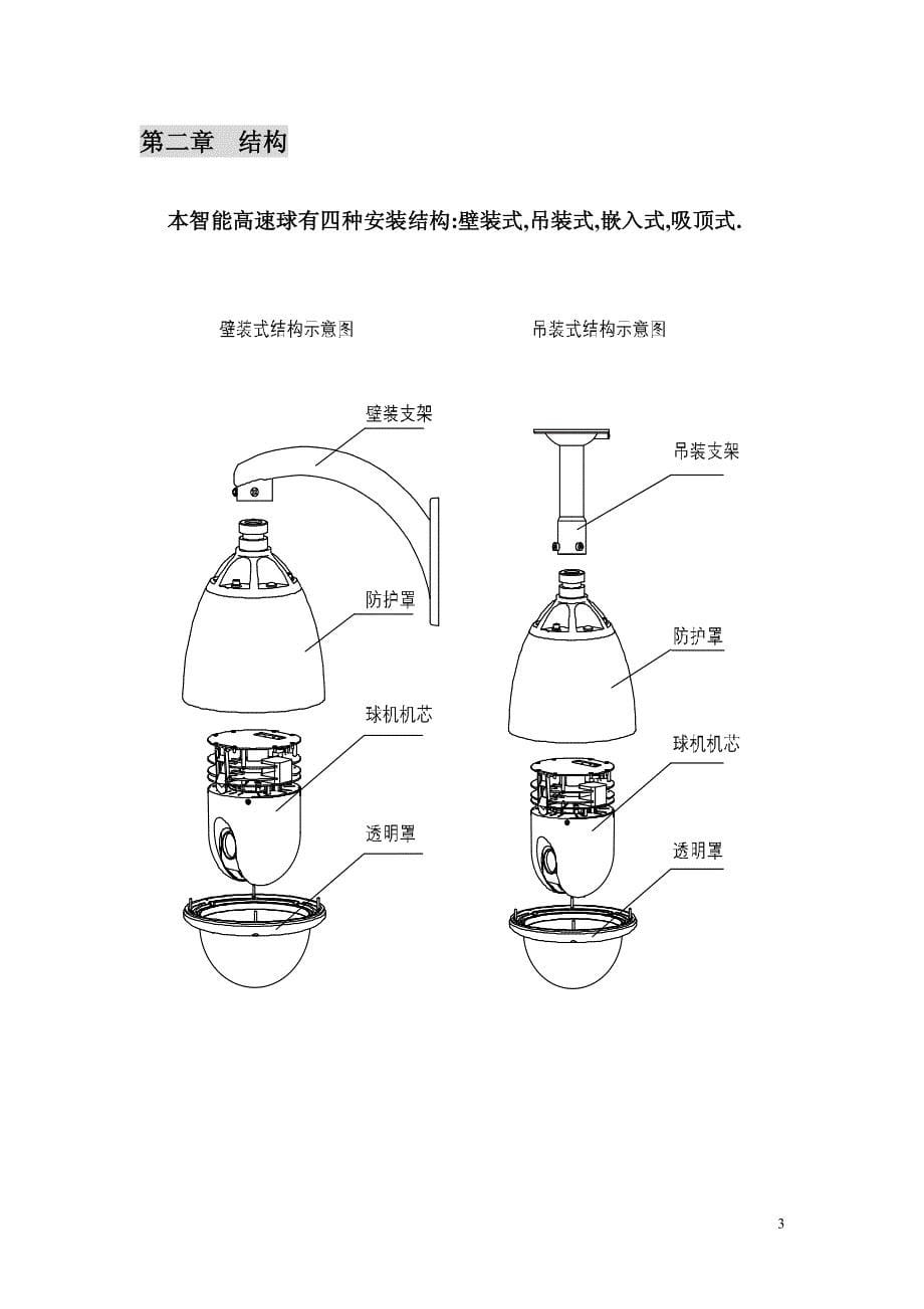 智能高速球V3.1说明书_第5页