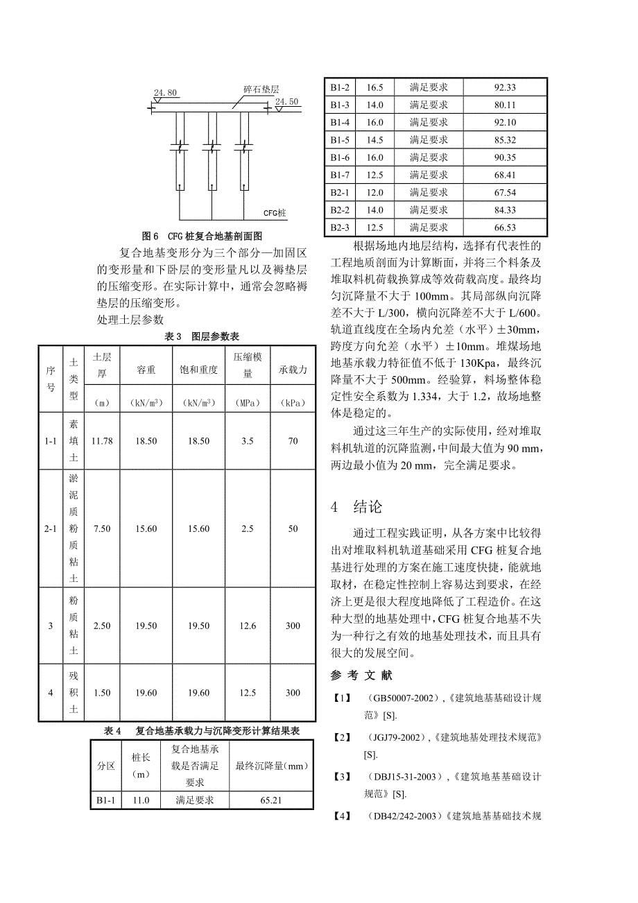 CFG桩复合地基在大型工程中的应用--改版_第5页