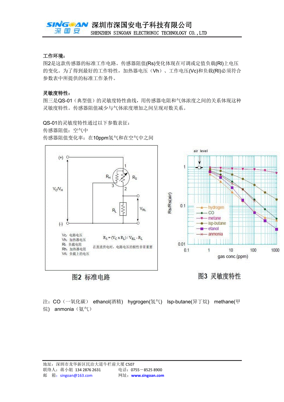 日本FIS空气质量传感器QS-01_第2页