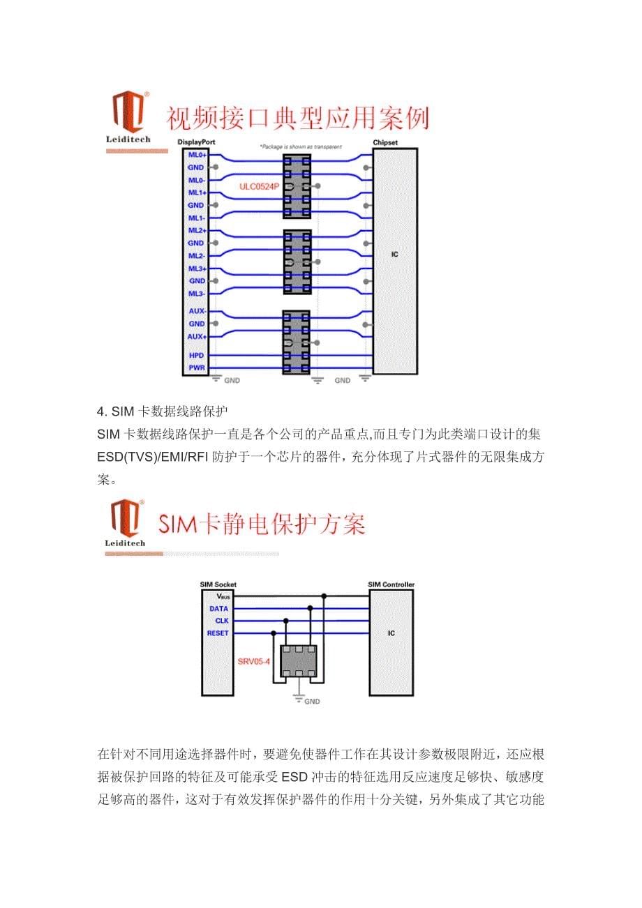 【2017年整理】ESD原理及通信接口选型应用_第5页