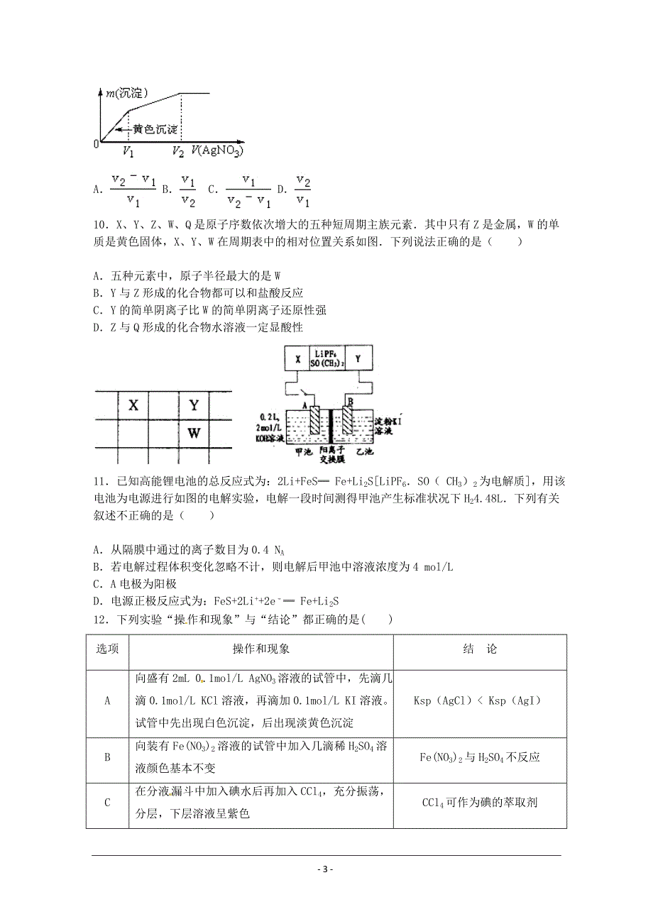 【2017年整理】KS5U2016新课标1高考压轴卷理科综合Word版含解析(1)_第3页