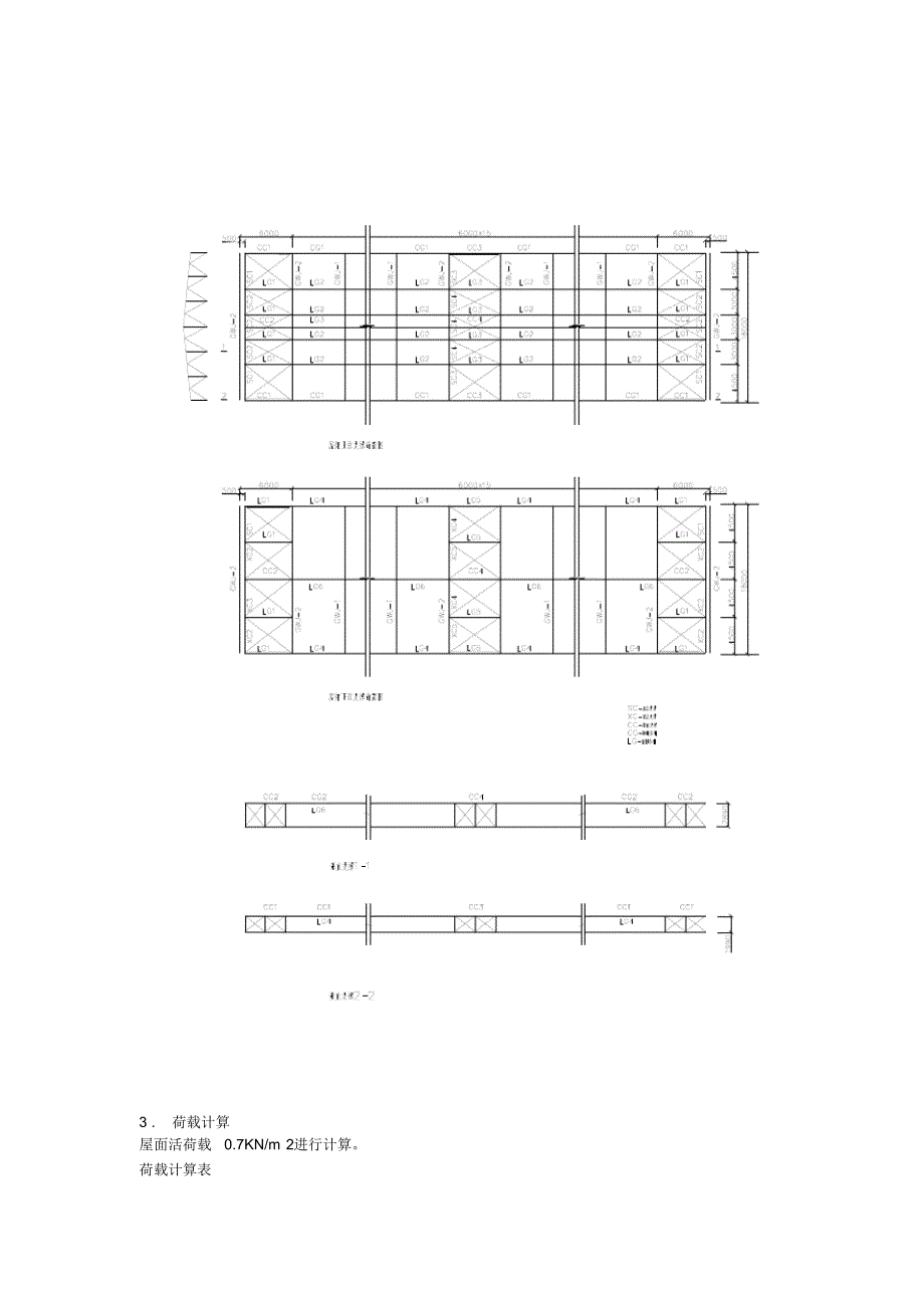 21m跨度梯形钢屋架课程设计_第3页