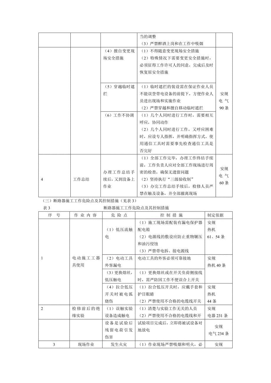 110kV断路器安装施工四措_第5页