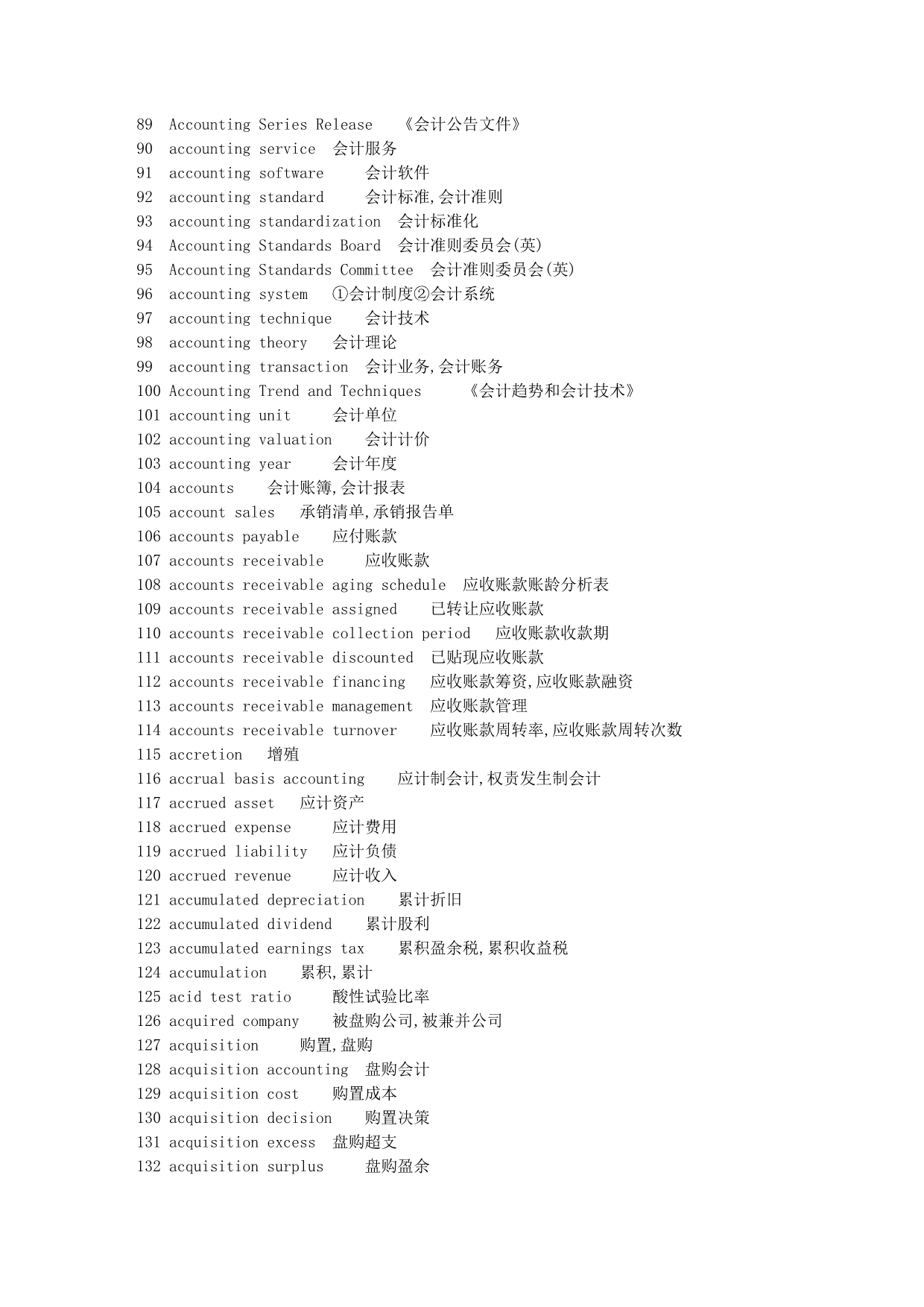 最新词典级会计英语词汇大全卷1_第3页