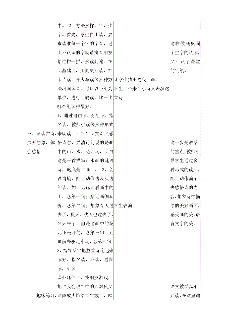 一上第二单元集体备课活动记录_第4页