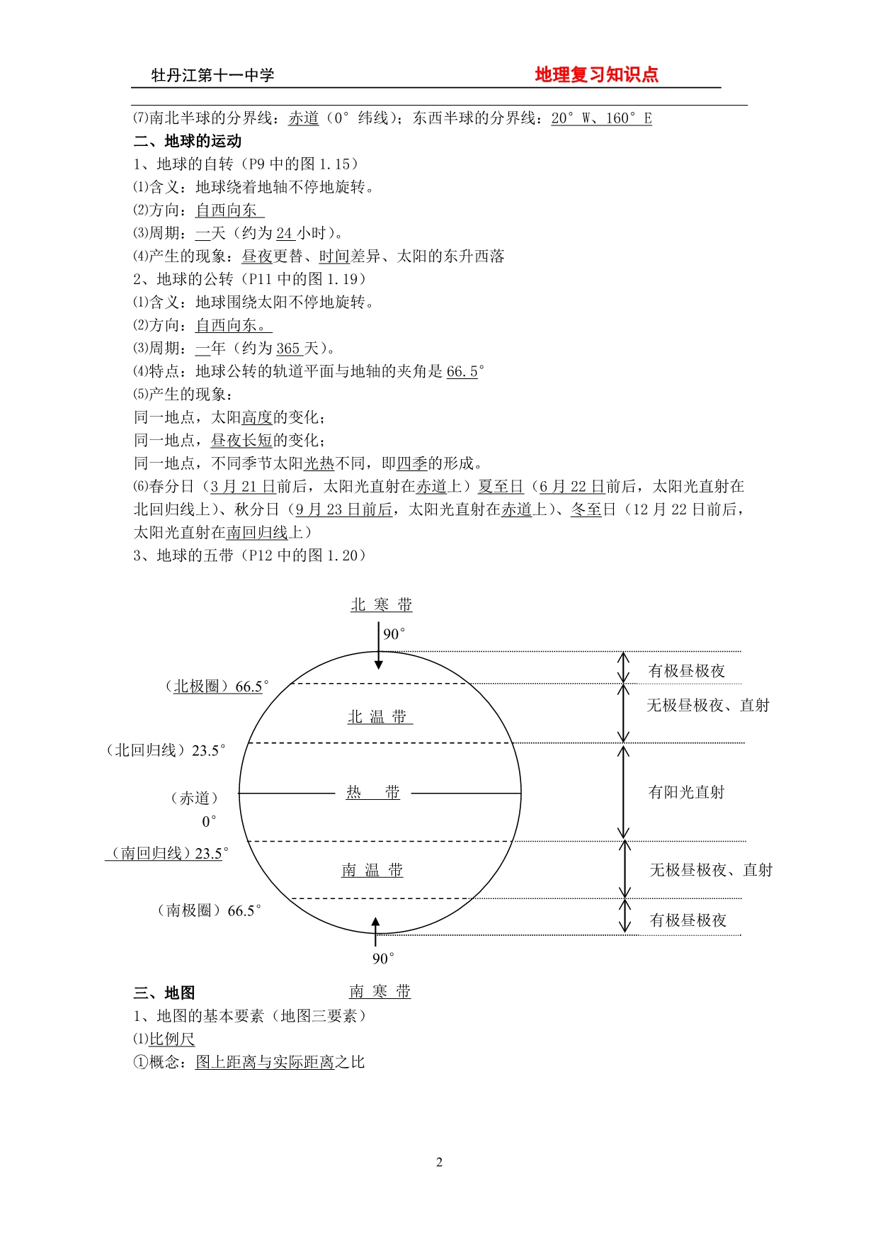 初中地理复习知识点_第2页